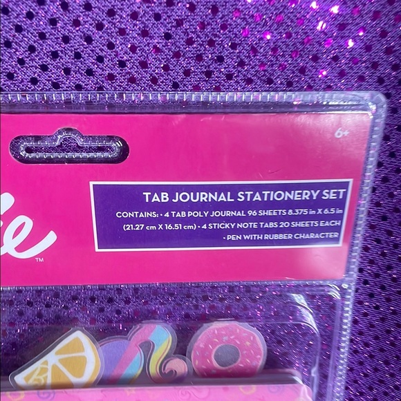 Barbie Pink Tab Journal Stationery Set - Picture 2 of 4